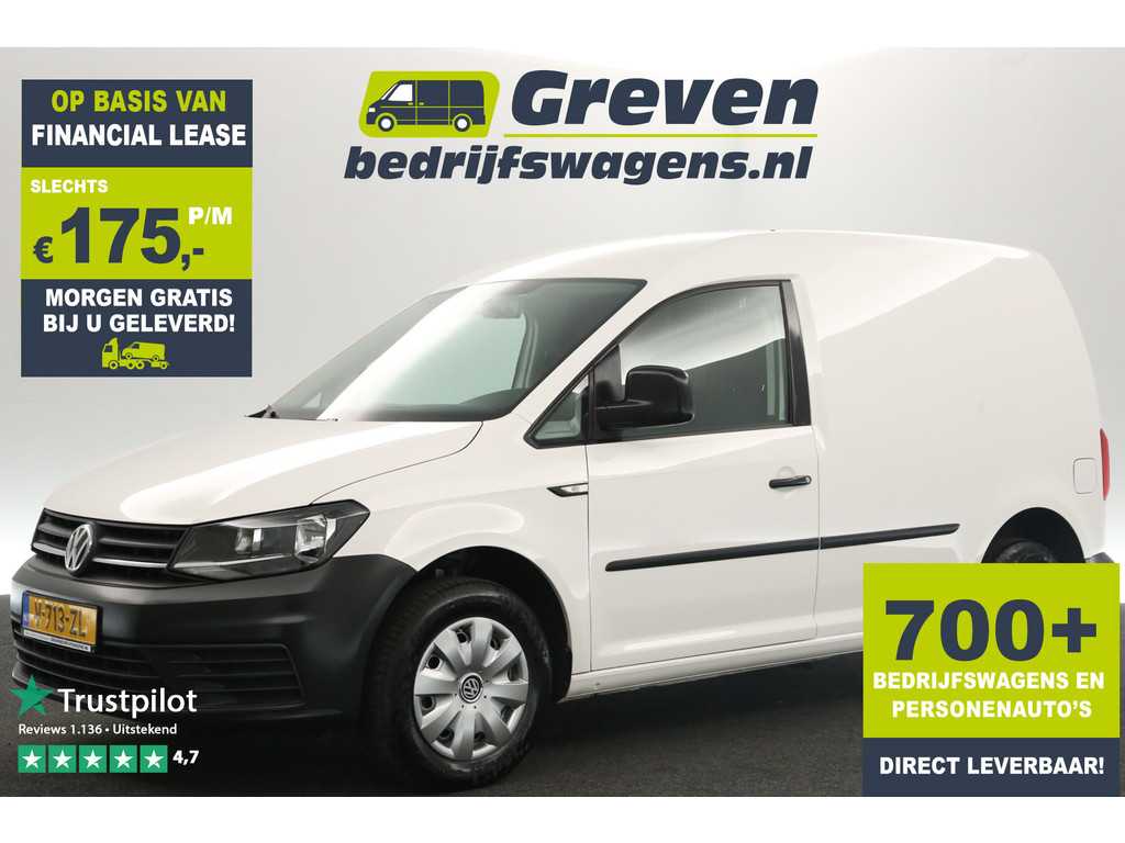 Volkswagen Caddy 2.0 TDI L1H1 Airco Bluetooth Elektrpakket Lat-om-Lat Schuifdeur