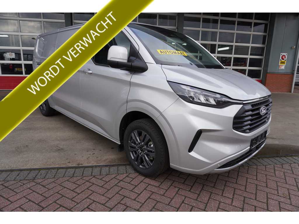 Ford Transit Custom 320L 2.0 TDCI 170PK L2H1 Limited Dubbelcabine Automaat Schuifdeur links en rechts | Blis | Navi | Elek.Trekhaak Climate | Adap.Cruise | 360 Camera