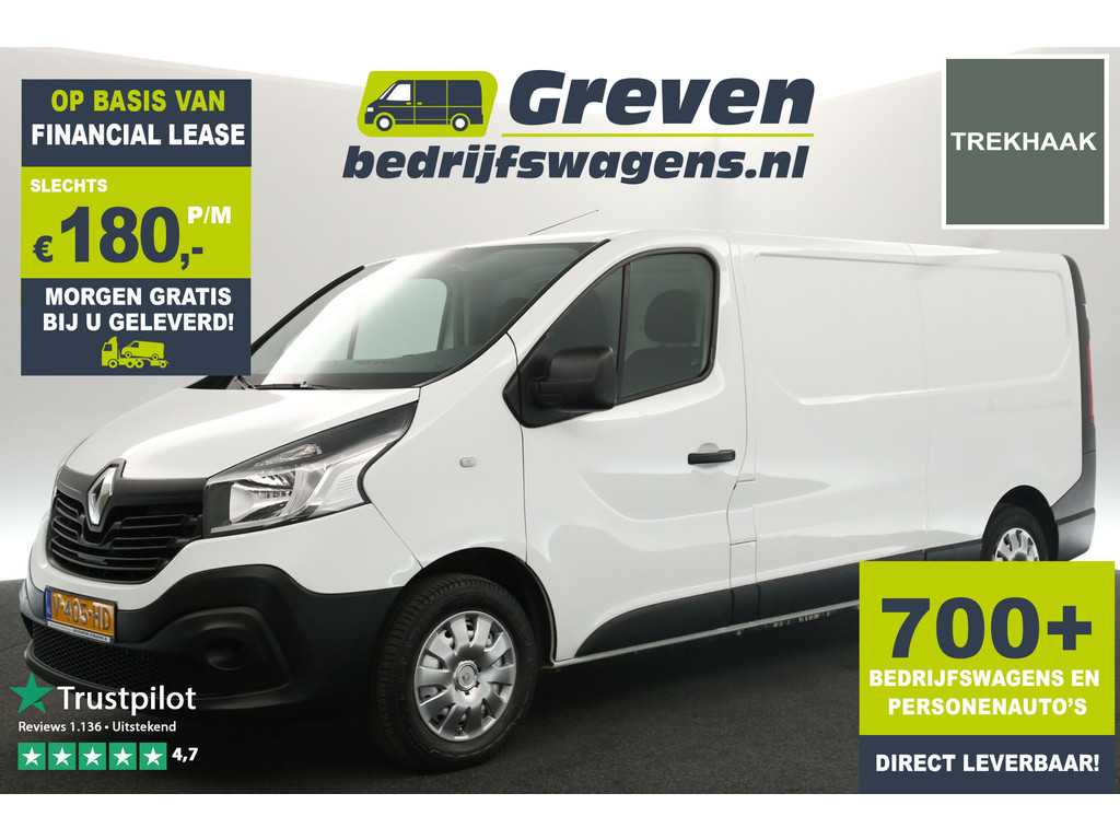 Renault Trafic 1.6 dCi T29 L2H1 Airco Cruise Navi PDC 3 Persoons Elektrpakket Trekhaak