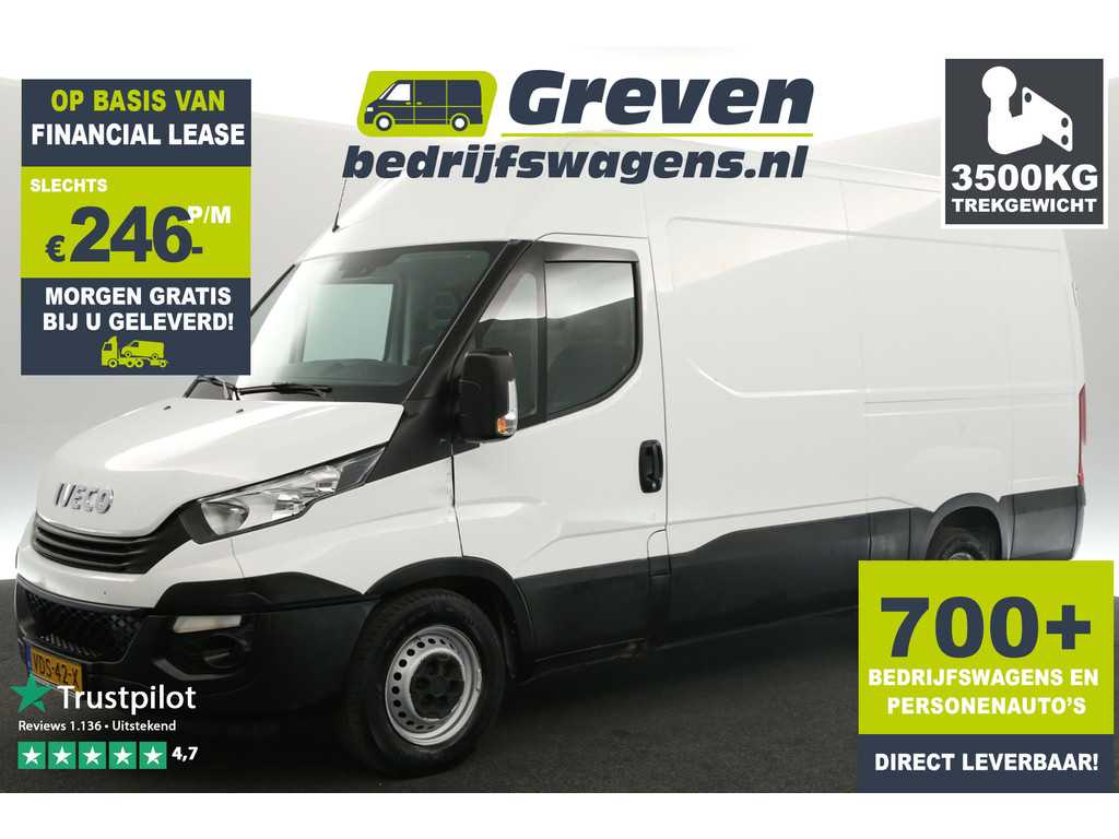 Iveco Daily 35S16V 2.3 352 L2H2 155PK 3500KG Trekgew. Airco PDC 3 Persoons Elektrpakket Trekhaak