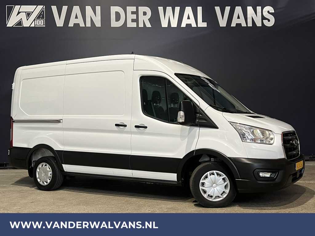 Ford Transit 2.0 TDCI L2H2 Euro6 Airco | Navigatie | Apple Carplay | 2450kg Trekhaak | Cruisecontrol Android Auto, LED, Parkeersensoren, Bijrijdersbank