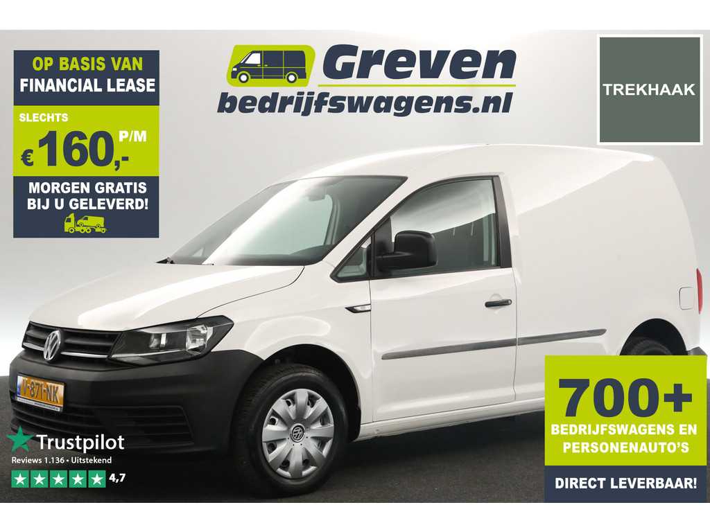 Volkswagen Caddy 2.0 TDI L1H1 Airco Cruise Elektrpakket Schuifdeur Trekhaak