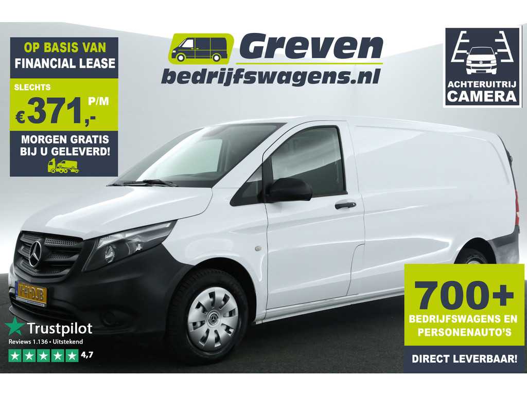 Mercedes-Benz Vito 114 CDI Lang Automaat Airco Camera Cruise Navi 3 Persoons Elektrpakket