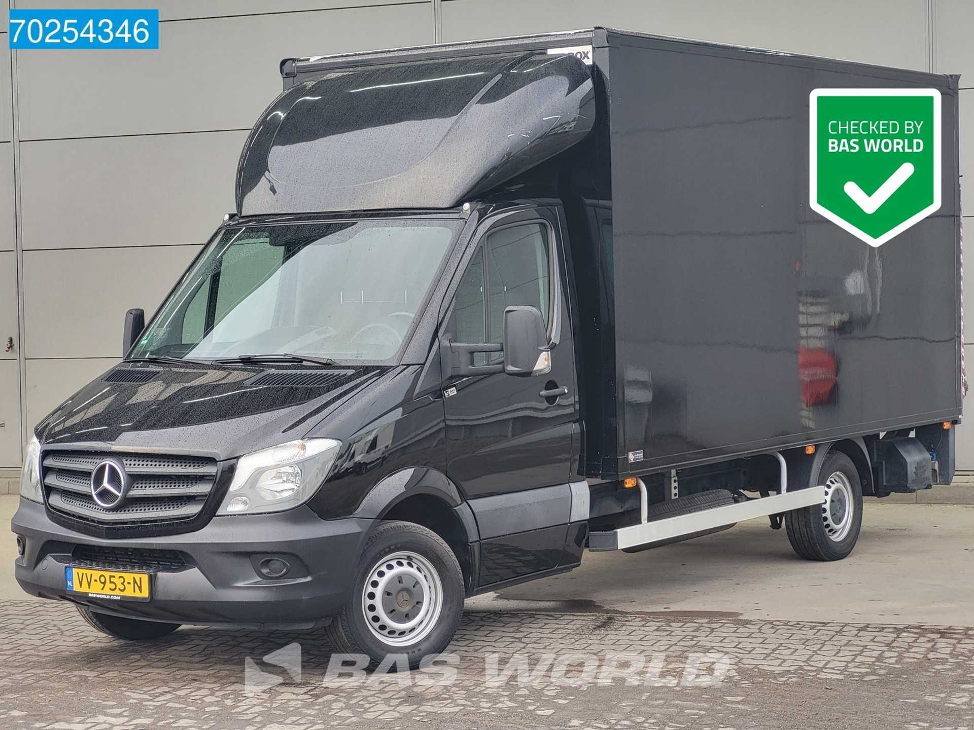 Mercedes-Benz Sprinter 316 CDI Automaat Laadklep Bakwagen Zijdeur Lat om lat Airco Meubelbak Koffer LBW 20m3 Airco