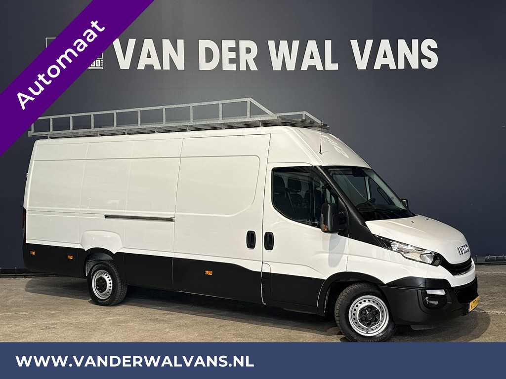 Iveco Daily 35S16V 160pk Automaat 3500kg Trekhaak L3H2 Euro6 Airco | Imperiaal | Cruisecontrol, Trap, Chauffeursstoel, Bijrijdersbank