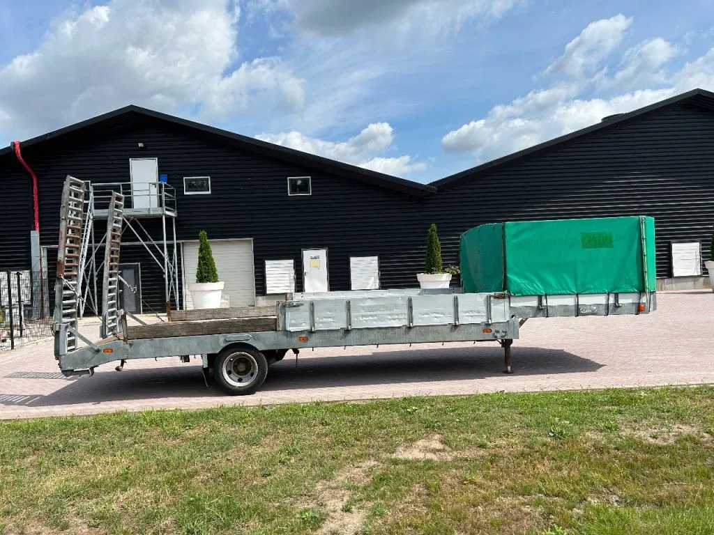 VELDHUIZEN Be oplegger 6 ton  Semi Dieplader