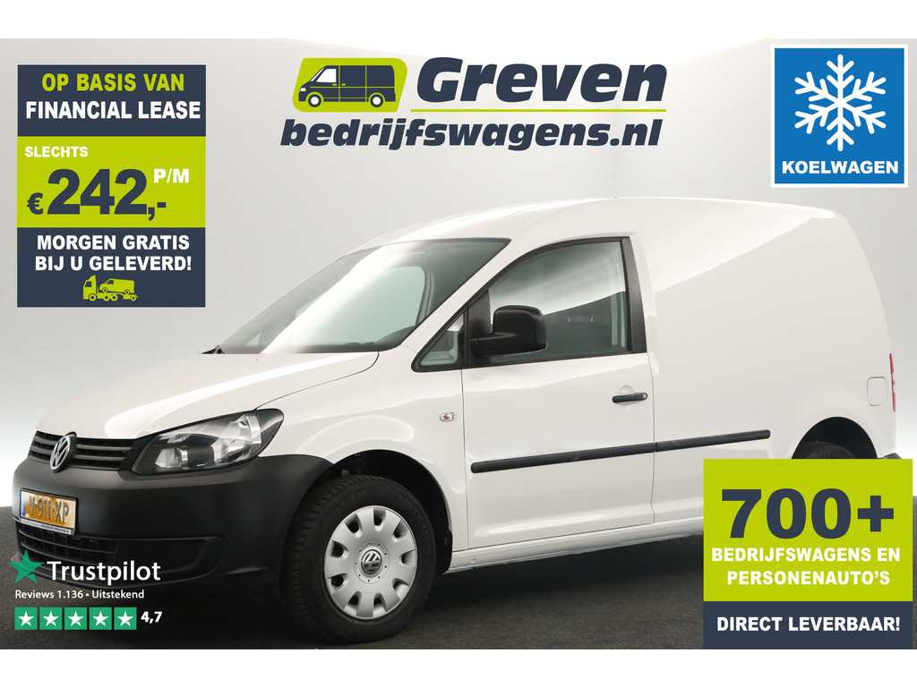 Volkswagen Caddy 1.6 TDI L1H1 Marge Koelauto Elektrpakket Bluetooth Koelwagen Schuifdeur