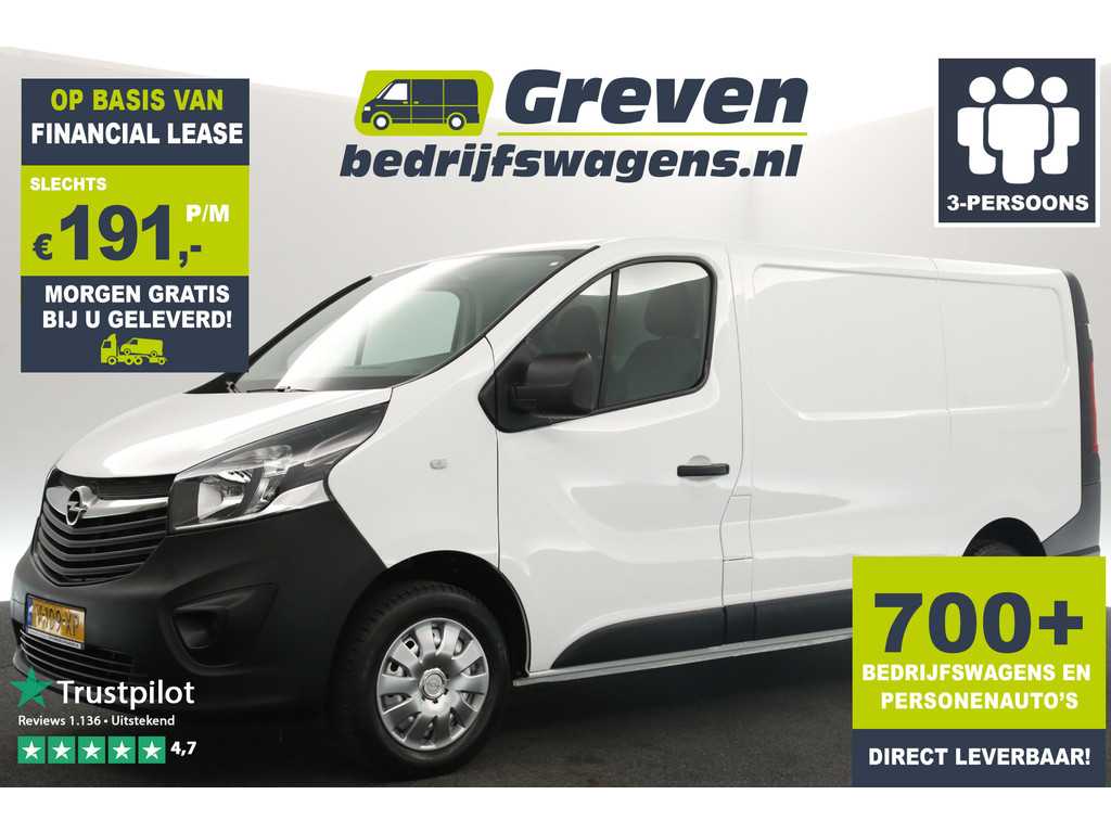 Opel Vivaro 1.6 CDTI L1H1 Airco Cruise Navigatie LED 3 Persoons Elektrpakket