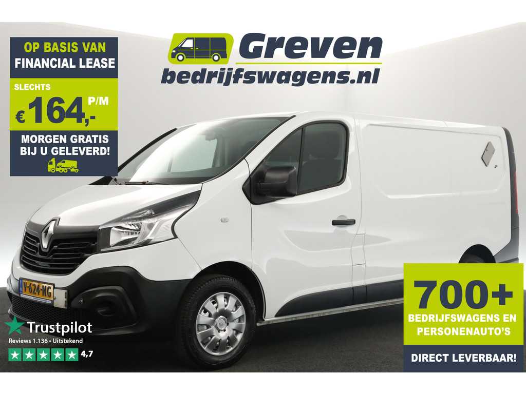 Renault Trafic 1.6 dCi T27 L1H1 Airco Cruise PDC Elektrpakket Bluetooth Schuifdeur Achterklep