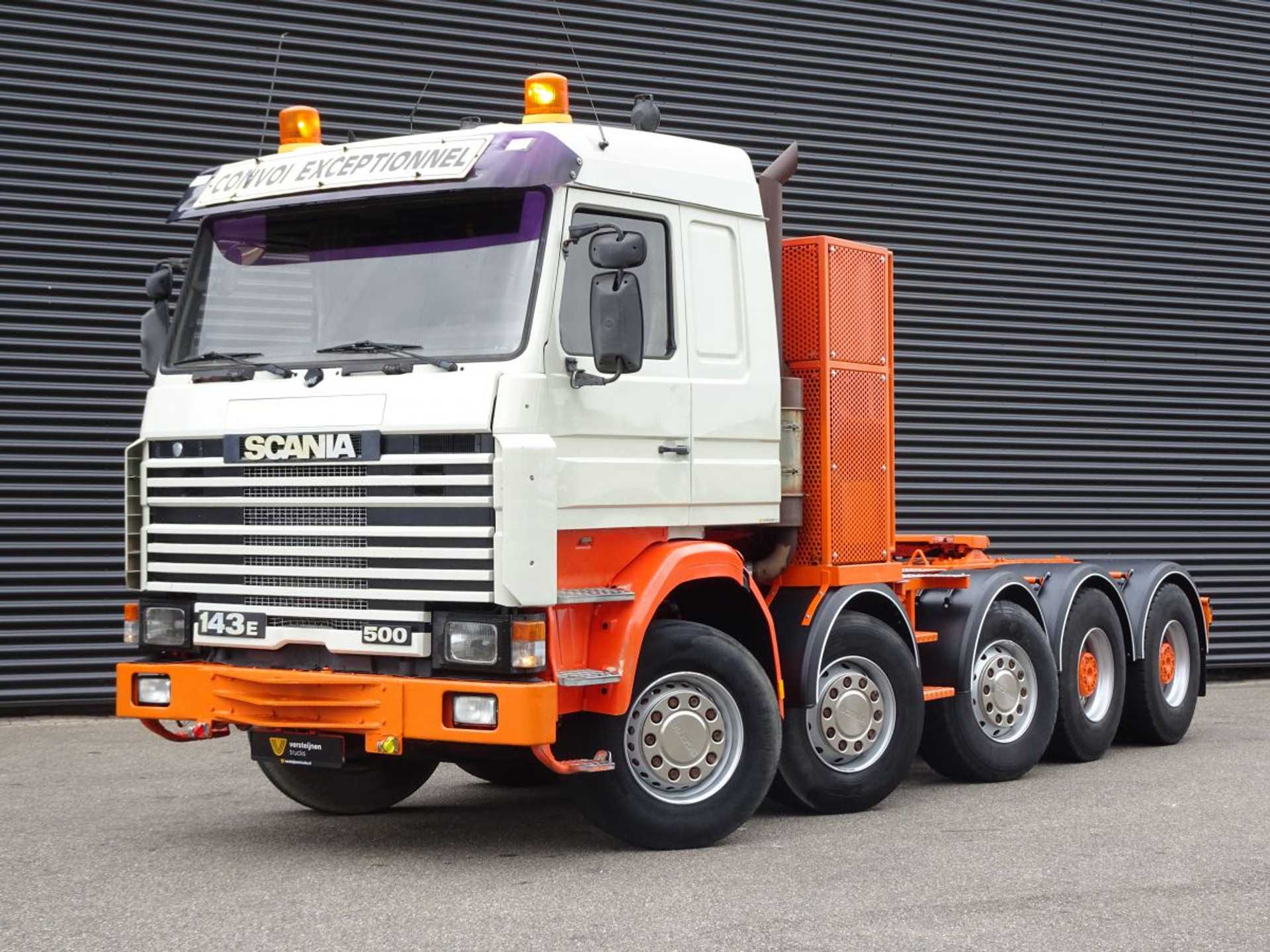 Scania R143E 500 / V8 / MANUAL / 10x4 / WSK - 250.000 KG