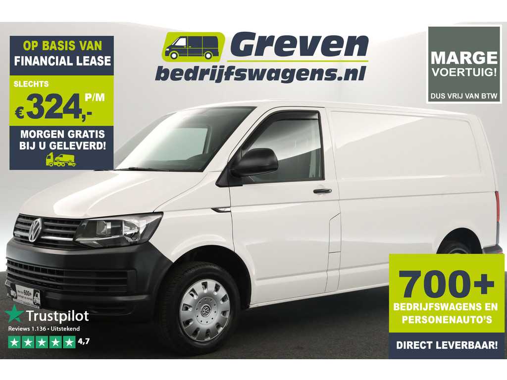 Volkswagen Transporter 2.0 TDI L1H1 Marge Elektrpakket Schuifdeur Achterklep Trekhaak