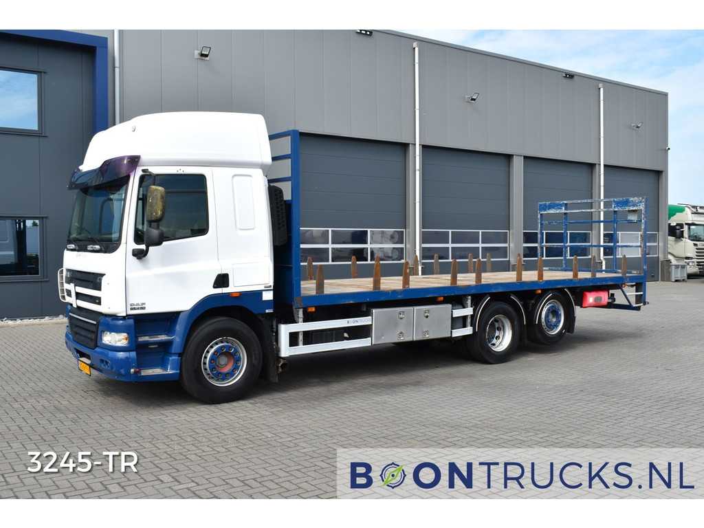 DAF CF85.410 6x2 | EURO5 * MANUAL * FORKLIFT CONN * LIFT AXLE * 778 cm * NL TRUCK * APK 11-2024
