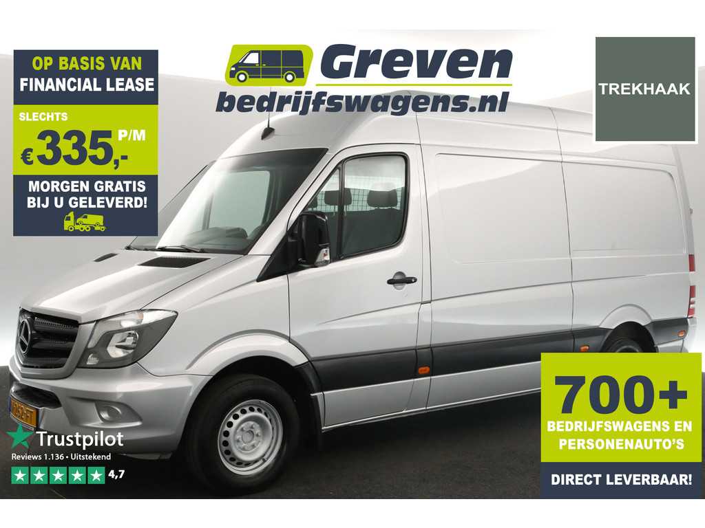 Mercedes-Benz Sprinter 511 2.2 CDI 366 L2H2 Airco Cruise 3 Persoons Elektrpakket Trekhaak