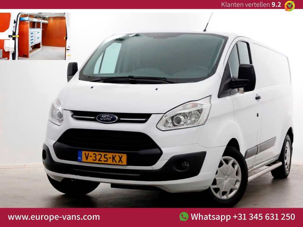 Ford Transit Custom 2.0 TDCI 130pk E6 L2H1 Trend Airco/Inrichting Trekhaak 2800kg 01-2018