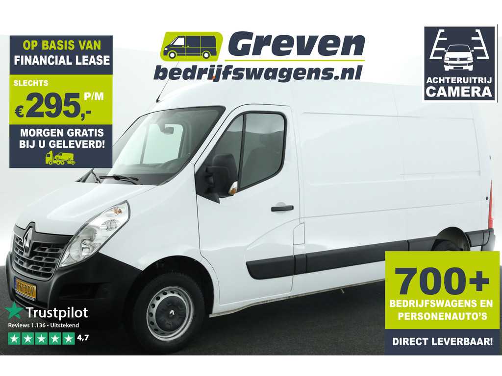 Renault Master T33 2.3 dCi L2H2 146PK Airco Camera Cruise Parkeersensoren Elektrpakket Trekhaak