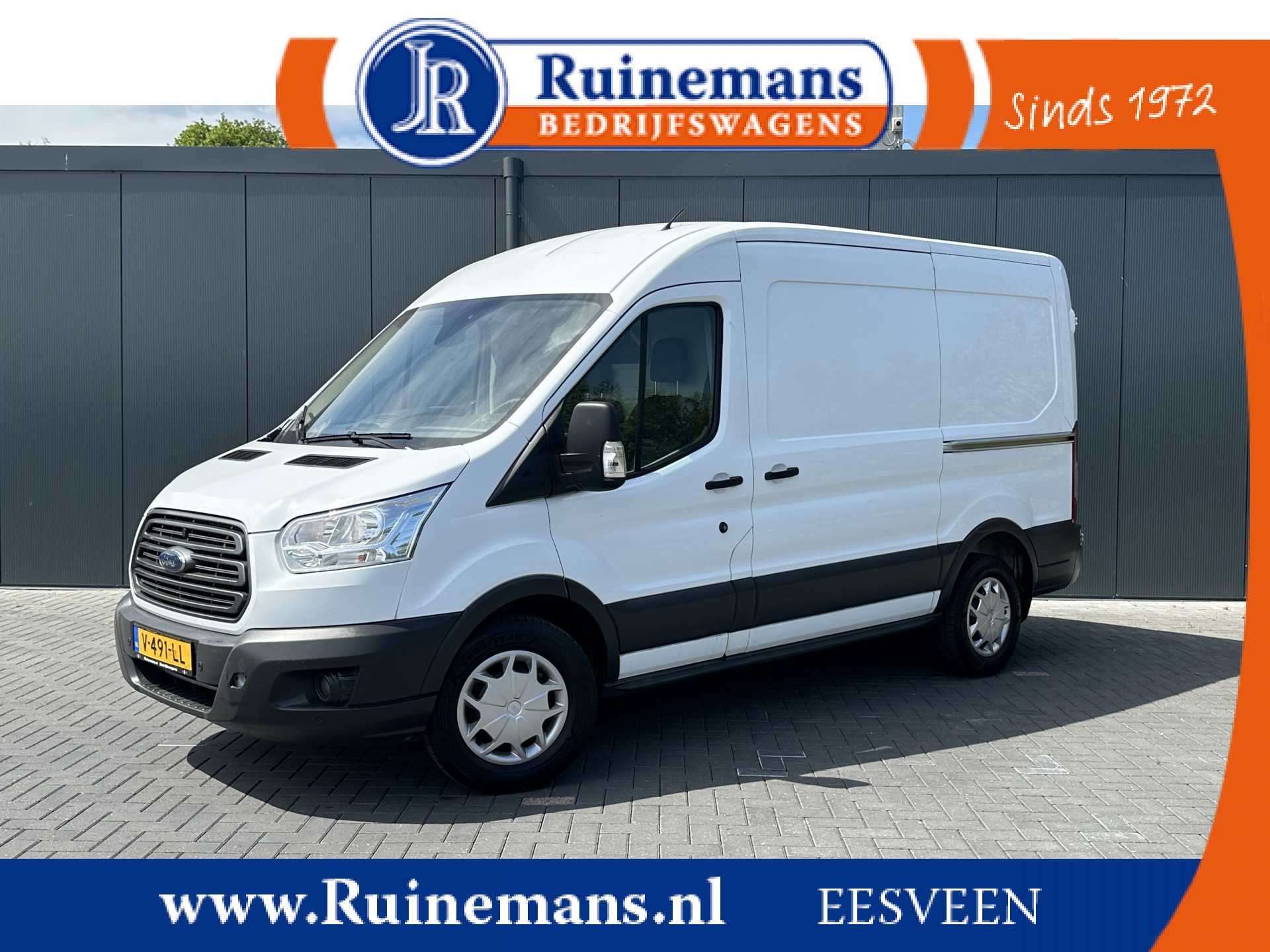 Ford Transit 350 2.0 TDCI 131 PK E6 / L2H2 / 2x SCHUIFDEUR / AIRCO / CRUISE / NAVI / CAMERA / INRICHTING/ 2750 KG TREKHAAK