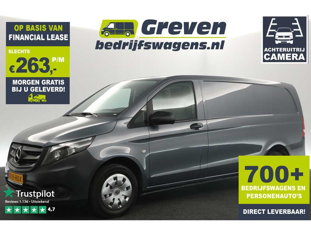 Mercedes-Benz Vito 114 CDI Lang Airco Cruise Camera Navi Elektrpakket Schuifdeur Trekhaak