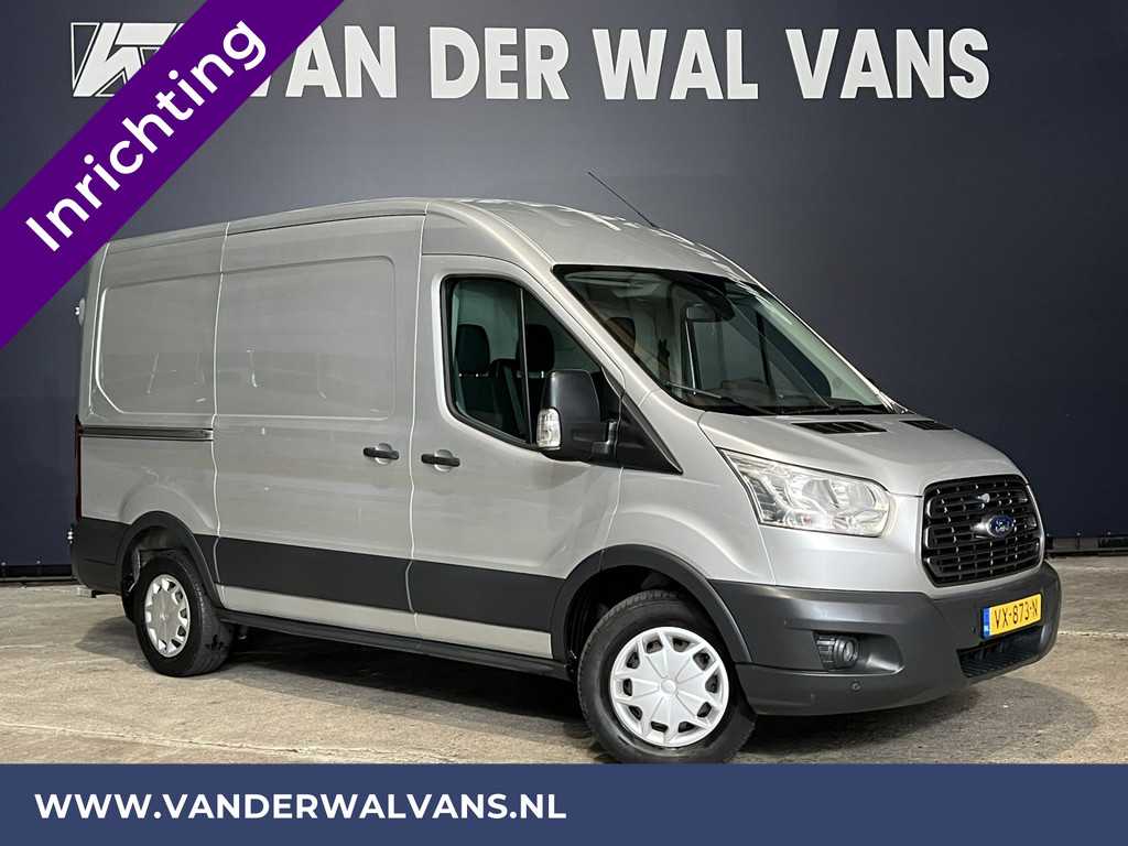 Ford Transit 2.2 TDCI L2H2 inrichting Airco | Camera | Cruisecontrol Parkeersensoren, bijrijdersbank