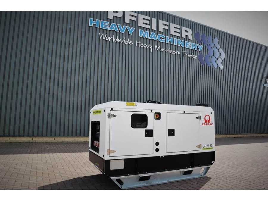 Pramac GPW20P Unused, Valid inspection, *Guarantee! Diese