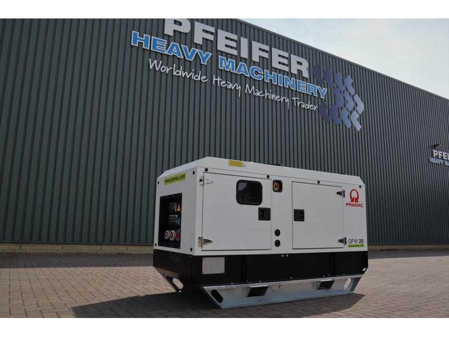 Pramac GPW20P Unused, Valid inspection, *Guarantee! Diese