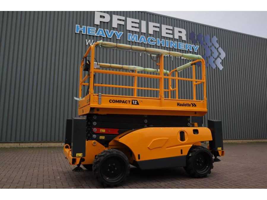 Haulotte Compact 12DX Valid Inspection, *Guarantee! Diesel,