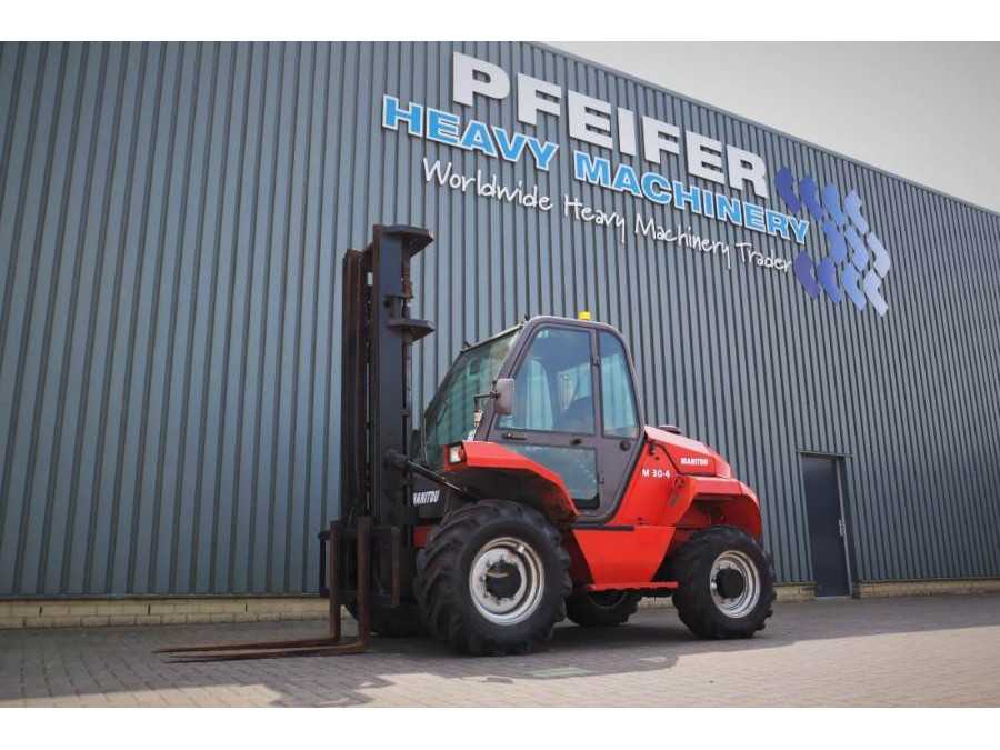 Manitou M30-4 Diesel, 4x4 Drive, 3t Capacity, Triplex Mast