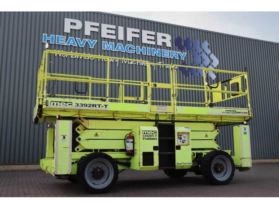 MEC 3392RT-T Diesel, 4x4 Drive, 12m Working Height, 12
