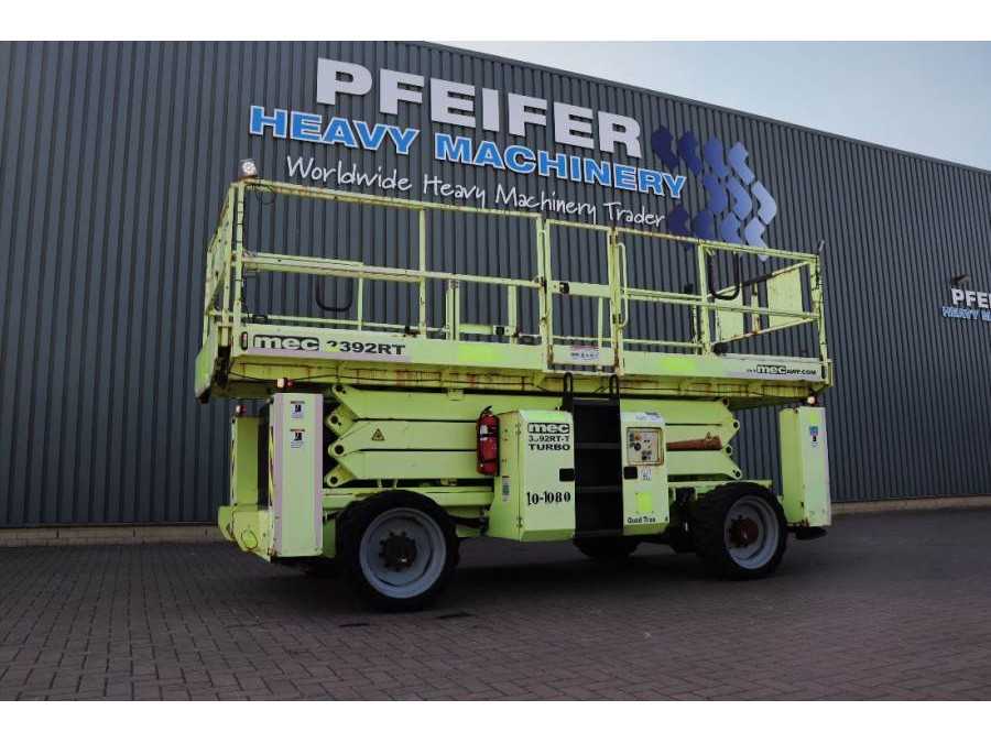 MEC 3392RT-T Diesel, 4x4 Drive, 12m Working Height, 12
