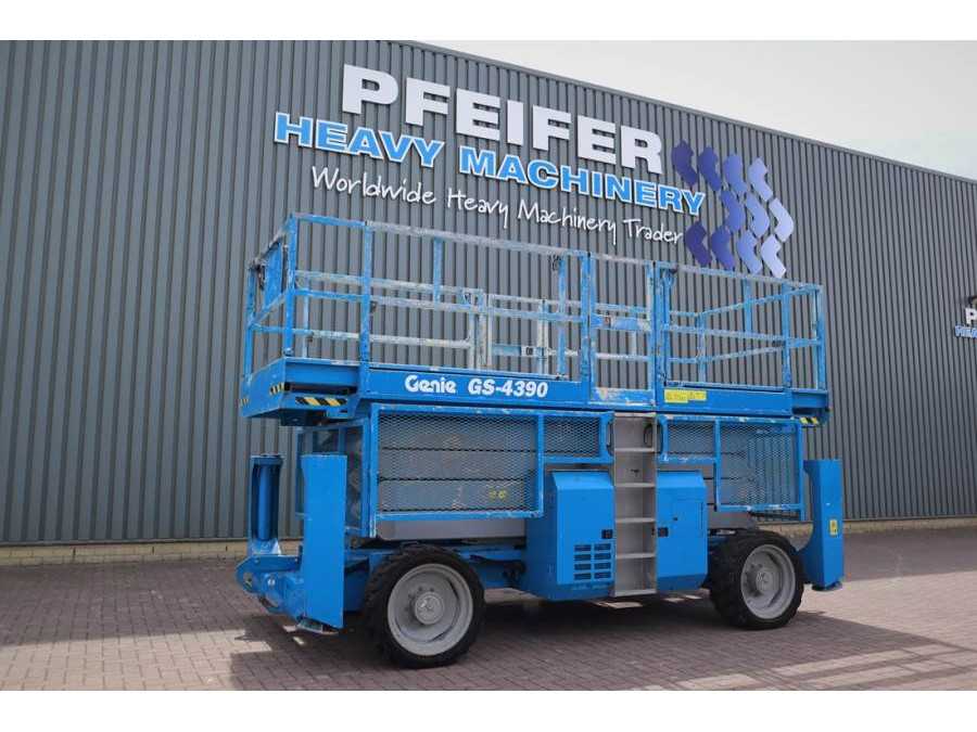 Genie GS4390 Diesel, 4x4 Drive, 15.11m Working Height 68