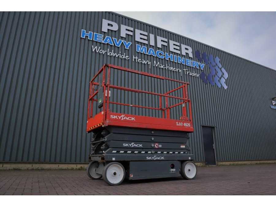 SkyJack SJ4626 ELECTRIC, 10M WORKING HEIGHT, 454KG CAPACIT