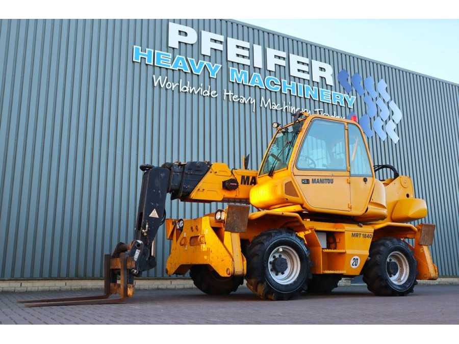 Manitou MRT1840 EASY Diesel, 4x4x4 Drive, 18m Lifting Heig