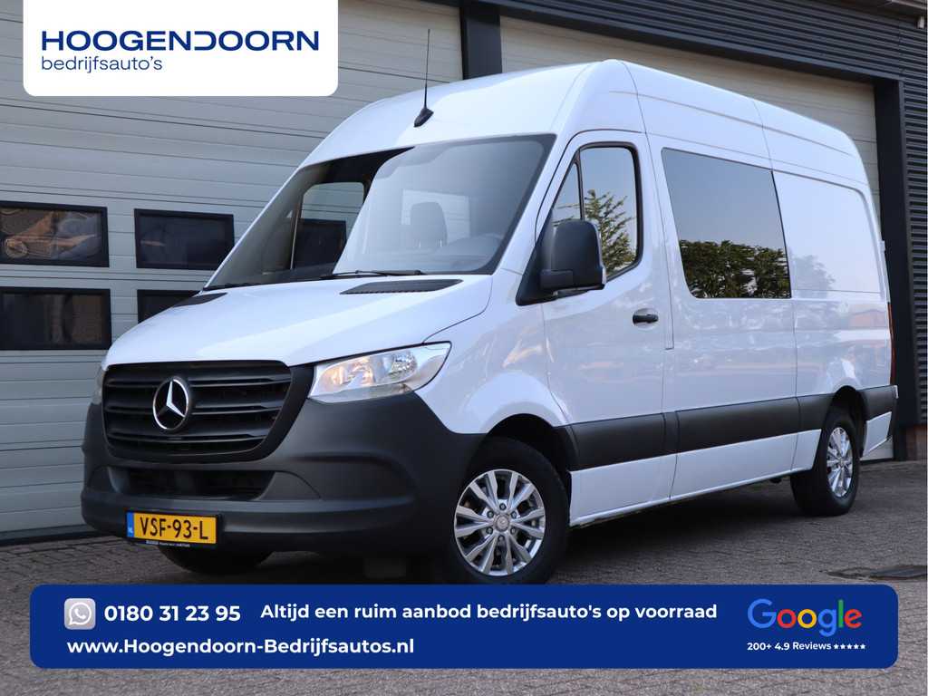 Mercedes-Benz Sprinter 314 CDI Euro 6 L2H2 DC 7 Pers. Automaat - Trekhaak 3.5t KG - Camera