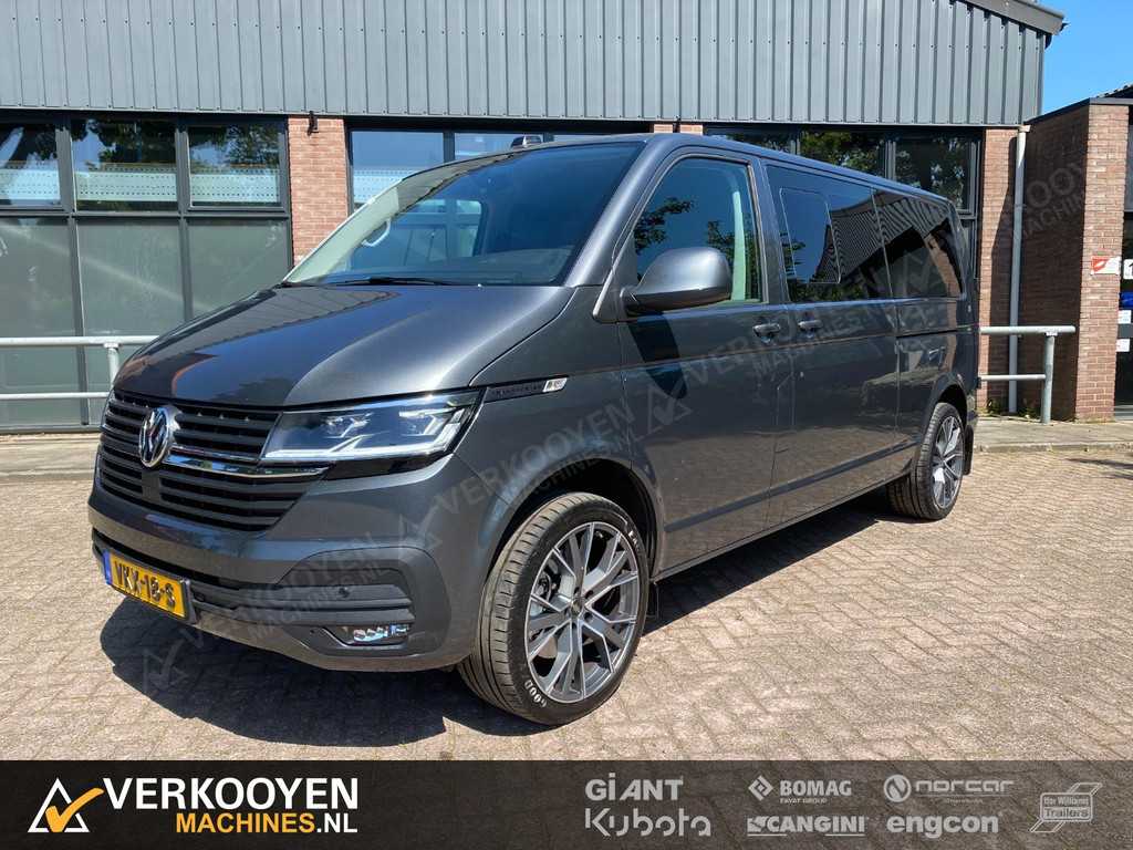 2021 Volkswagen Transporter T6 200pk Dubbele Cabine L2H1 VT124 Leder, Camera, Navi