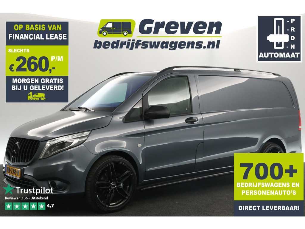 Mercedes-Benz Vito 114 CDI Lang 136PK Airco Cruise Camera 20"LMV LED PDC Leder Elektrpakket Trekhaak