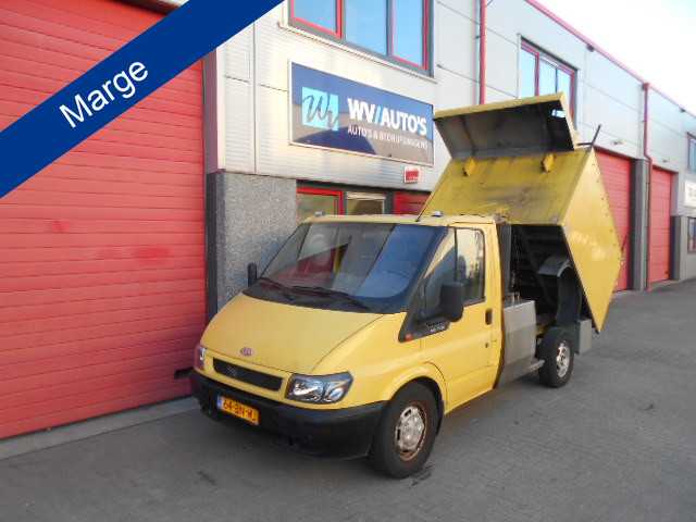 Ford Transit 330S 2.4TDdi achterwaardse kipper met hogedrukspuit