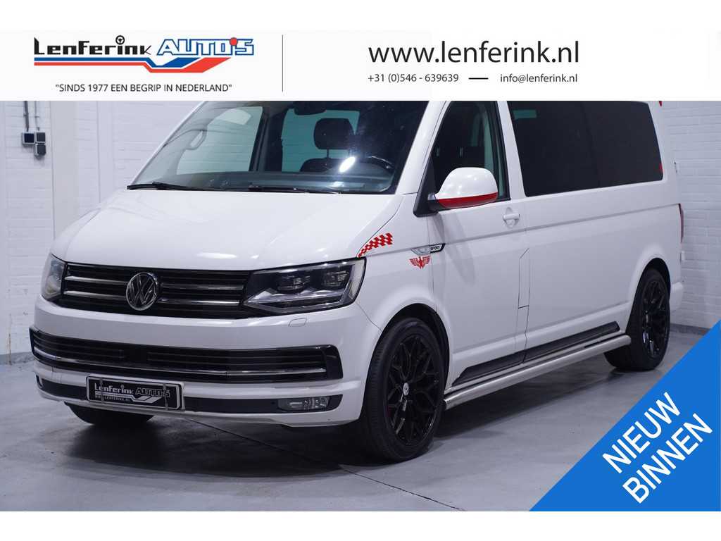 Volkswagen Transporter 2.0 TDI 204 pk DSG Aut. Dubbel Cabine Highline Adapt. Cruise, LED Koplampen, 20" LMV, Trekhaak, NAP, 5-Zits