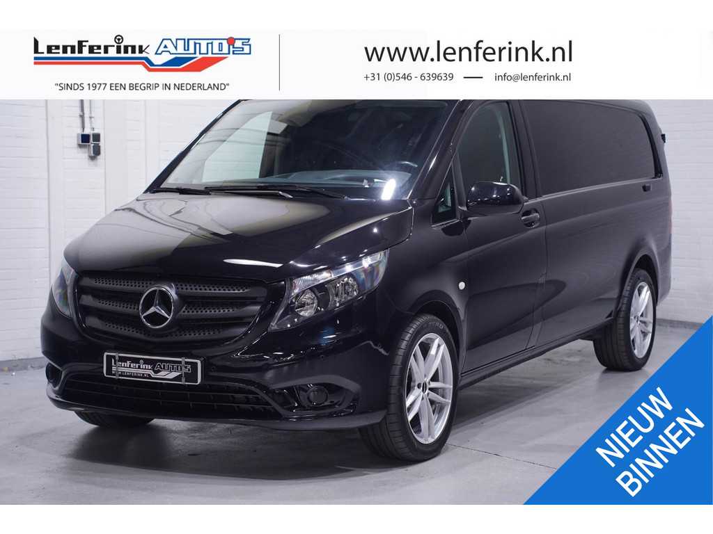 Mercedes Benz Vito 116 CDI 163 pk Automaat Extra Lang Navi, Camera DAB+, 19" LMV, Bumpers in Kleur, PDC V+A