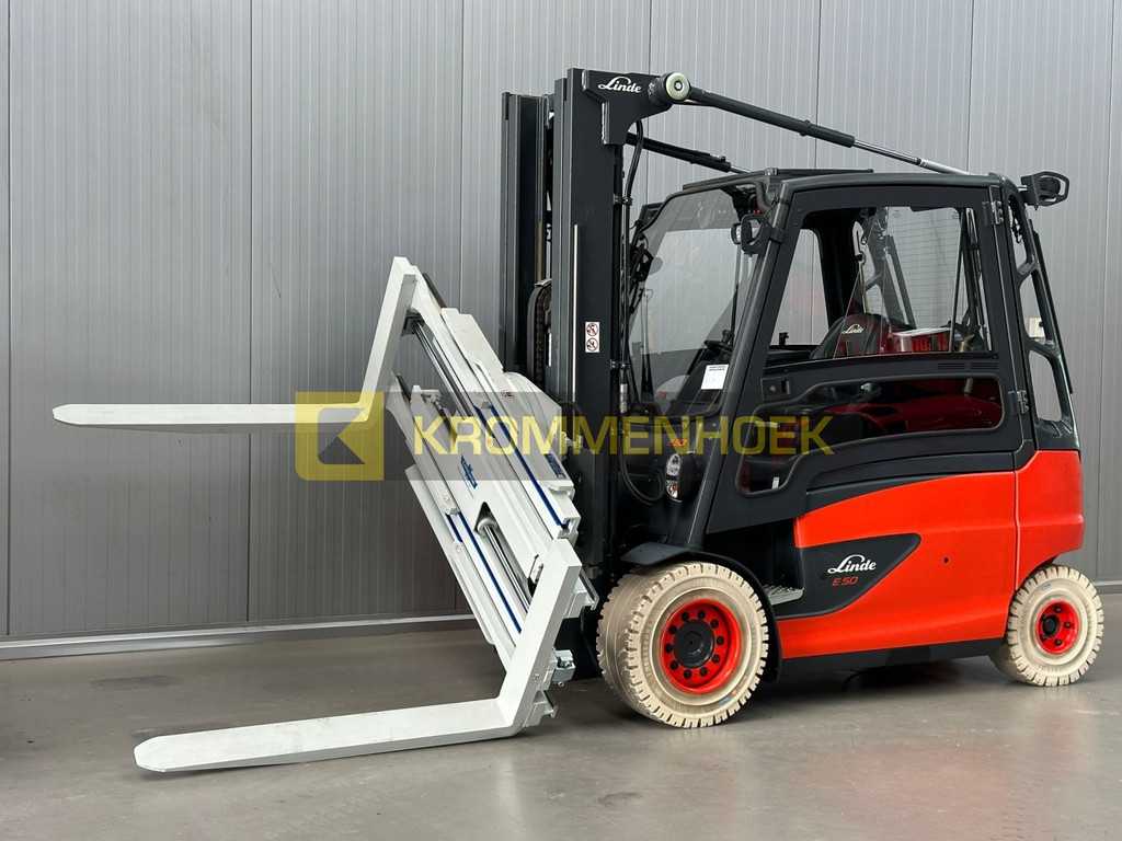 Linde E 50 HL Demo met Nieuwe Cascade 70G Roterende vorkenklem KH8452