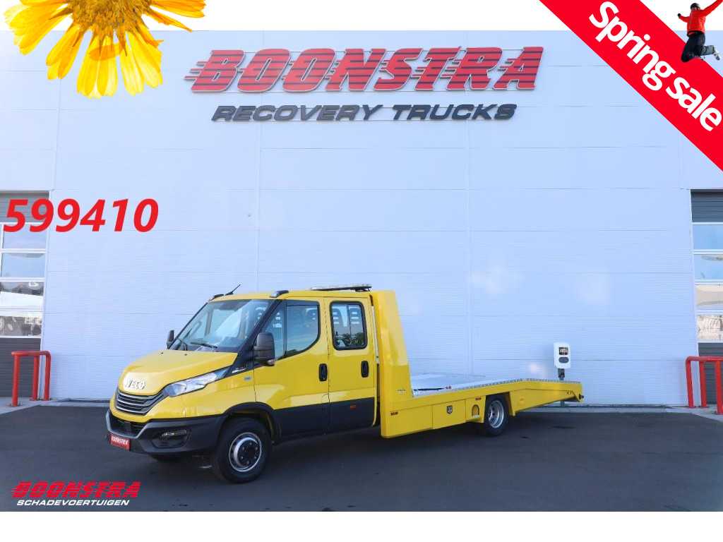 Iveco Daily 70C18 Aut. DoKa Tijhof Aluliner Winch Luchtvering Navi