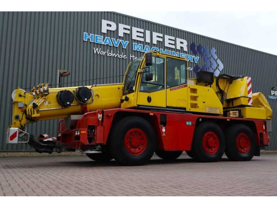 Demag AC40 City 6x6 Drive And 6 Wheel Steering, 40t Capa