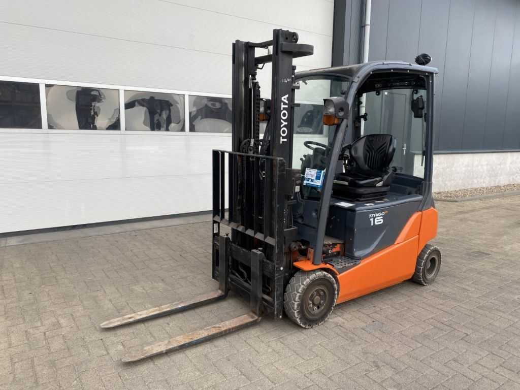 Toyota Traigo 16 Duplex Freelift Sideshift 1.6 ton Elektra Heftruck