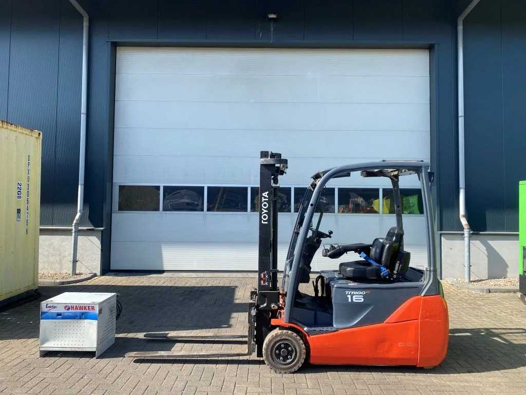 Toyota Traigo 16 1.6 ton Duplex Freelift Elektra Heftruck