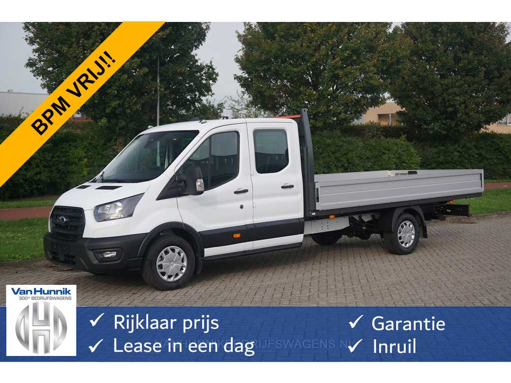 Ford Transit 350L 130PK Doka L5 RWD BPM VRIJ!! Sync4 Scherm Apple CP / Android A. Trekhaak!! NR. 704