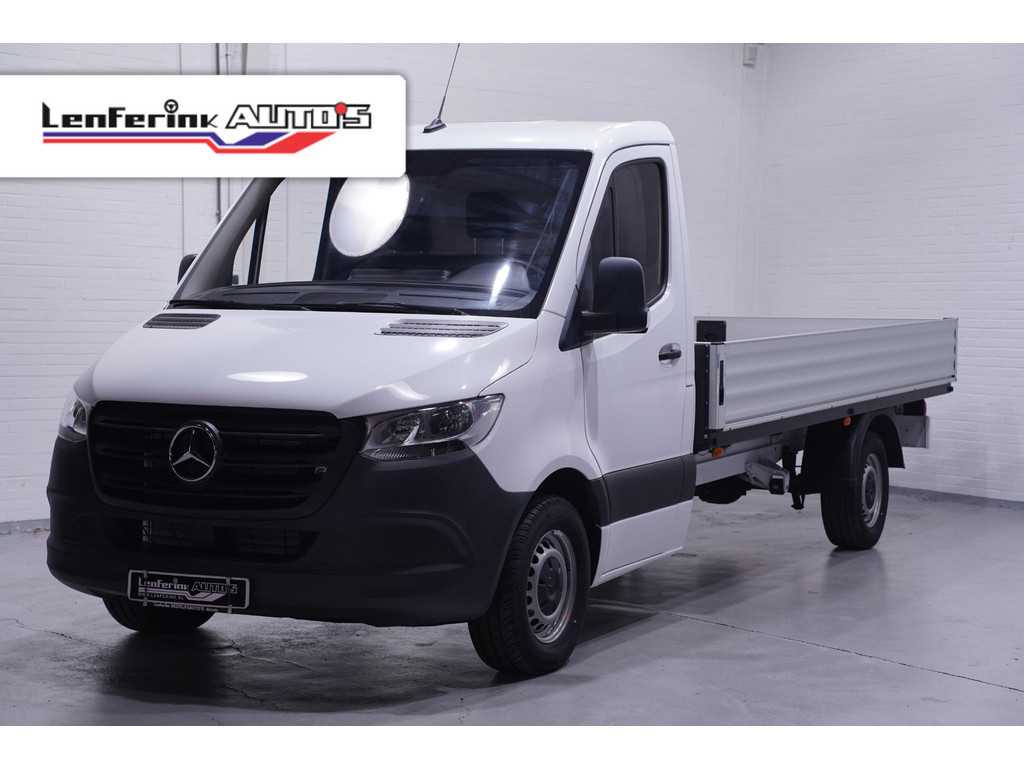 Mercedes-Benz Sprinter 317 CDI 170 pk Automaat Pick Up / Open Laadbak Airco, Cruise control, Apple Carplay, LxBxH 430x203x40 cm, Nieuw