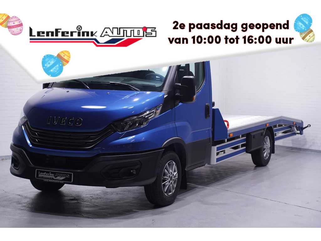Iveco Daily 35S21 210 pk Aut. Autotransp. BPM vrij Luchtvering Iveco Daily 35S21 210 pk Aut. Autotransporter Luchtvering Airco ECC, Adapt. Cruise, LED Koplampen, Trekhaak 3.500 kg, Nieuw, 3-Zits
