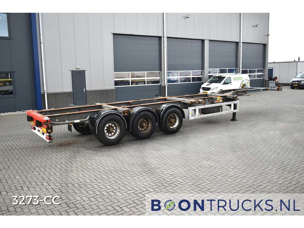 Krone SDC 27 FIXED | 2x20-30-40ft HC * LIFT AXLE * NL TRAILER