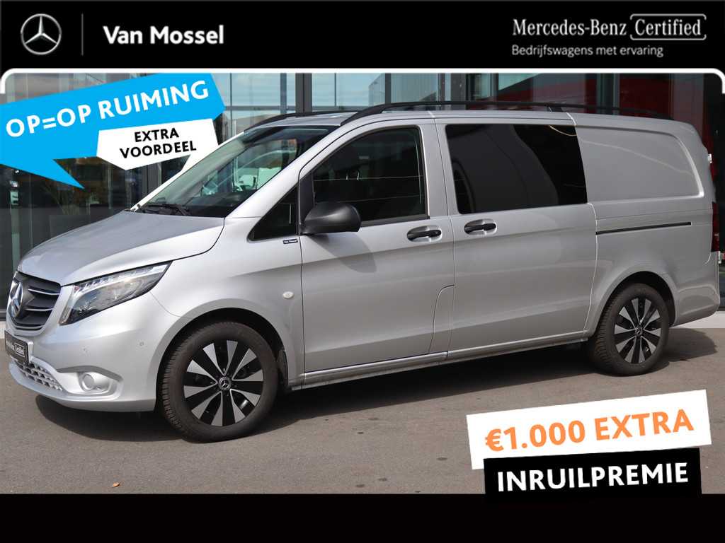 Mercedes-Benz Vito 116 CDI Aut. Dub Cab.|AIRCO/CAMERA/LED/2xSCHUIFD.|Certified