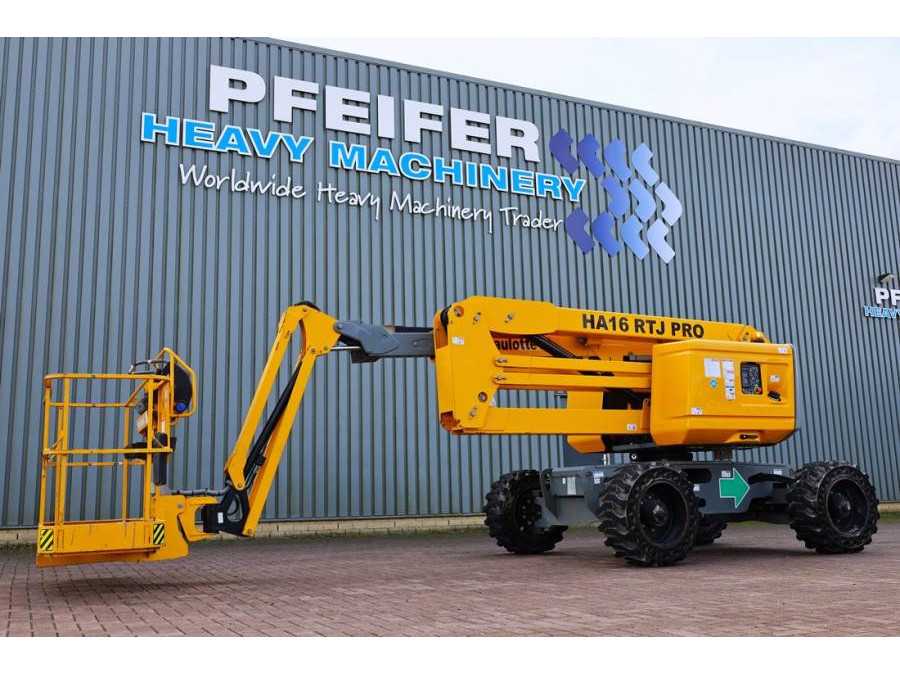 Haulotte HA16RTJ PRO Diesel, 4x4x4 Drive, 16 m Working Heig