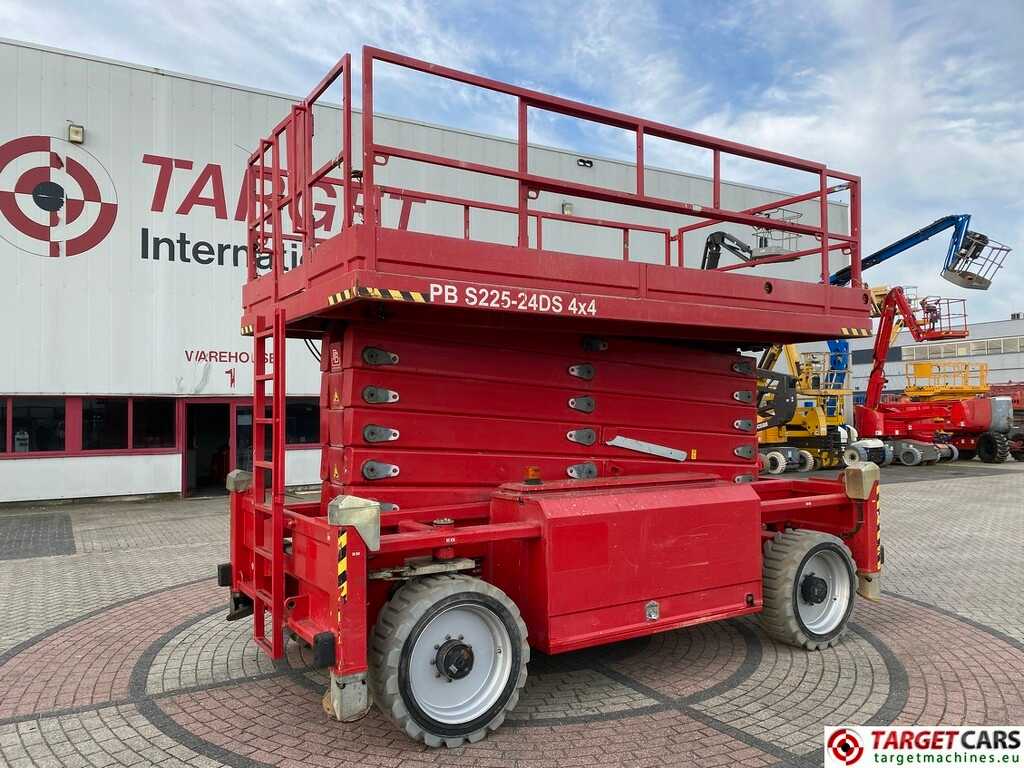 PB Lifttechnik S225-24DS Diesel 4x4 Scissor S225 Work Lift 2230cm