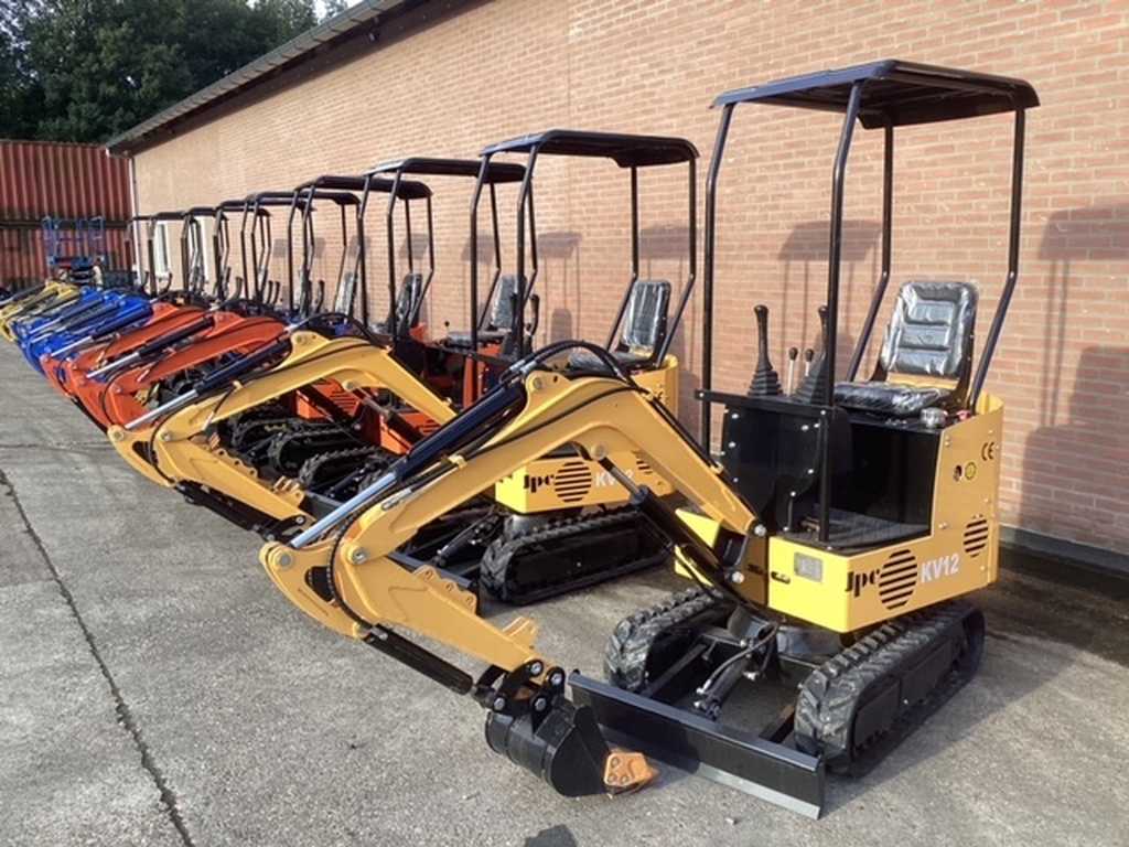 Nieuwe minigravers Colt JCT10 en JCP HT12
